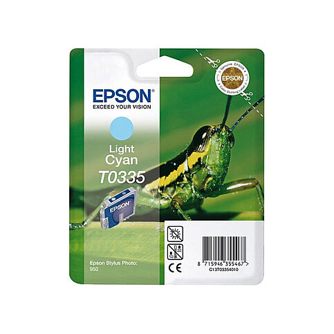 OUTLET EPSON T0335 C13T03354020 AÇIK MAVİ ORJİNAL KARTUŞ 440 SAYFA (PHOTO 950 960) - 2