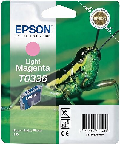 OUTLET EPSON T0336 C13T03364020 AÇIK KIRMIZI ORJİNAL KARTUŞ 440 SAYFA (PHOTO 950 960) - 1