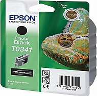 OUTLET EPSON T0341 C13T03414020 FOTO SİYAH ORJİNAL KARTUŞ 620 SAYFA (PHOTO 2100 2200) - EPSON