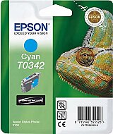 OUTLET EPSON T0342 C13T03424020 MAVİ ORJİNAL KARTUŞ 440 SAYFA (PHOTO 2100 2200) - EPSON