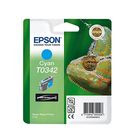 OUTLET EPSON T0342 C13T03424020 MAVİ ORJİNAL KARTUŞ 440 SAYFA (PHOTO 2100 2200) - 2