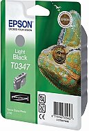 OUTLET EPSON T0347 C13T03474020 AÇIK SİYAH ORJİNAL KARTUŞ 440 SAYFA (PHOTO 2100 2200) - EPSON