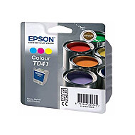 OUTLET EPSON T041 C13T04104020 RENKLİ ORJİNAL KARTUŞ 300 SAYFA (STYLUS C62 CX3200) - EPSON (1)