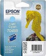 OUTLET EPSON T0485 C13T04854020 AÇIK MAVİ ORJİNAL KARTUŞ 430 SAYFA (R200 R300 R330 R340 R350) - EPSON