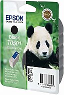 OUTLET EPSON T0501 C13T05014020 SİYAH ORJİNAL KARTUŞ 540 SAYFA (STYLUS 400 500 640 1200 710) - EPSON