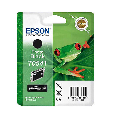 OUTLET EPSON T0541 C13T05414020 FOTO SİYAH ORJİNAL KARTUŞ 550 SAYFA (R800 R1800) - 2