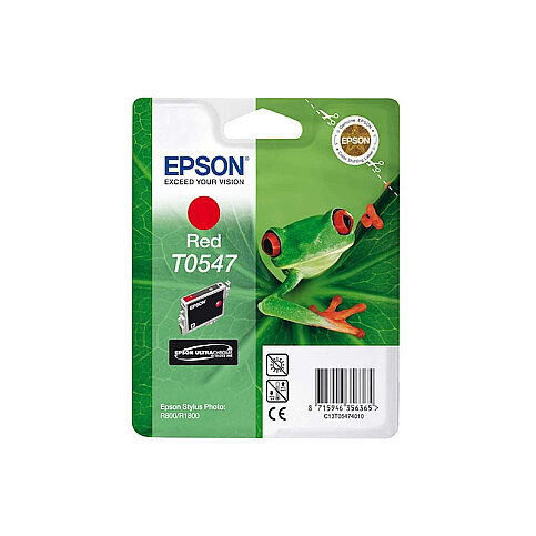 OUTLET EPSON T0547 C13T05474020 KIRMIZI ORJİNAL KARTUŞ 400 SAYFA (R800 R1800) - 2