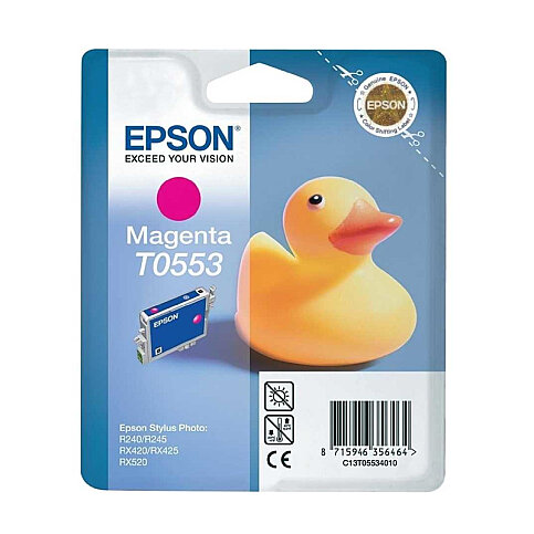 OUTLET EPSON T0553 C13T05534020 KIRMIZI ORJİNAL KARTUŞ 290 SAYFA (R240 R245 RX420 RX425 RX520) - 2