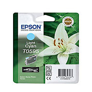 OUTLET EPSON T0595 C13T05954020 AÇIK MAVİ ORJİNAL KARTUŞ 450 SAYFA (STYLUS PHOTO R2400) - EPSON (1)
