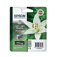 OUTLET EPSON T0599 C13T05994020 AÇIK SİYAH ORJİNAL KARTUŞ 450 SAYFA (STYLUS PHOTO R2400) - EPSON (1)