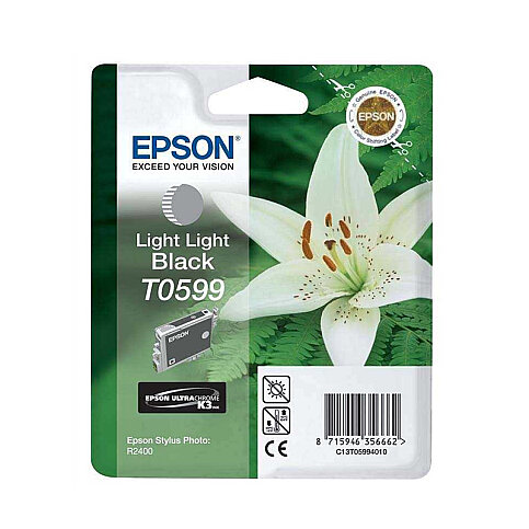 OUTLET EPSON T0599 C13T05994020 AÇIK SİYAH ORJİNAL KARTUŞ 450 SAYFA (STYLUS PHOTO R2400) - 2