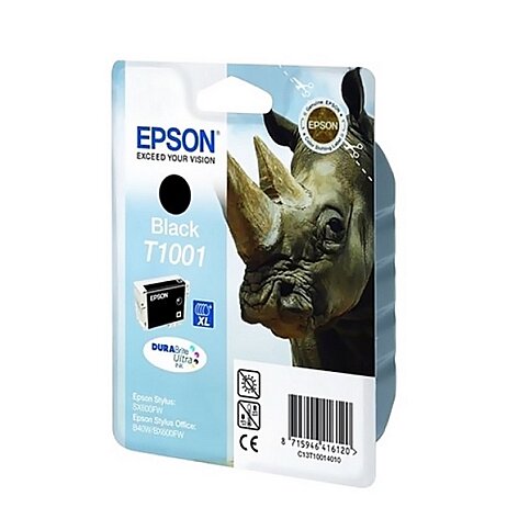 OUTLET EPSON T1001 C13T10014020 SİYAH ORJİNAL KARTUŞ 995 SAYFA (B1100 B40W BX310FN BX510W) - 2