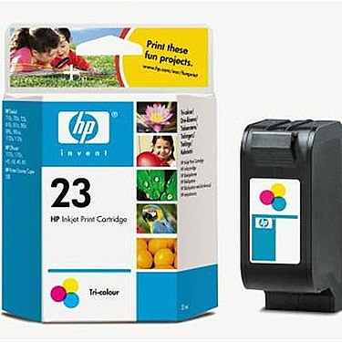OUTLET HP C1823D 23 3 RENK MÜREKKEP ORJİNAL KARTUŞ 620 SAYFA (710C 810C 1120C R40 T45) - 2