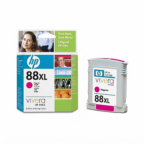 OUTLET HP C9392AE 88XL KIRMIZI ORJİNAL MÜREKKEP KARTUŞ 1200 SAYFA YÜKSEK KAPASİTE (K550 L7380 L7580 K5300 L7480) - 1