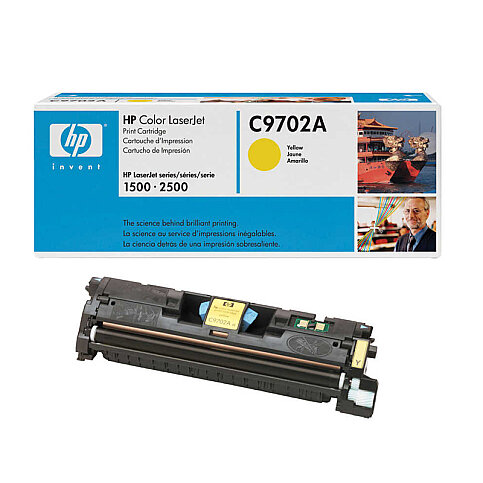 Outlet Hp C9702A 121A Sarı Orjinal Toner 4000 Sayfa (1500 2500) - 2