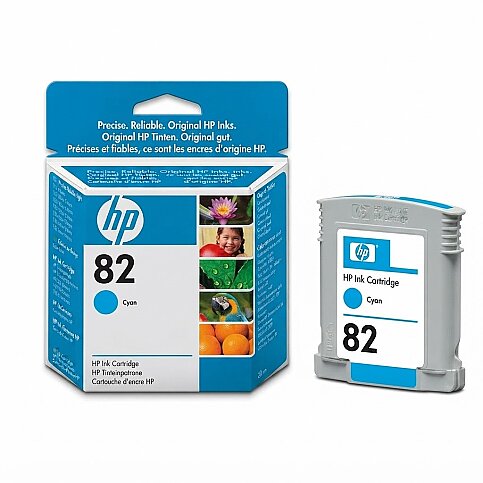 OUTLET HP CH566A 82 MAVİ ORJİNAL MÜREKKEP KARTUŞ 28ml (111 510) - 1