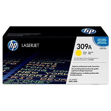 Outlet Hp Q2672A 309A Sarı Lazer Orjinal Toner 4000 Sayfa (3500 3700) - 2