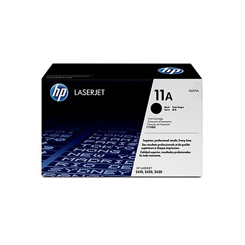 OUTLET HP Q6511A 11A SİYAH ORJİNAL TONER 6000 SAYFA (2410 2420 2430T 2430TN) - 2