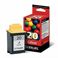 OUTLET LEXMARK 15M0120 20 RENKLİ ORJİNAL KARTUŞ 270 SAYFA (F4270 IJ3200 X6570 Z11 Z53) - LEXMARK