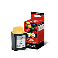 OUTLET LEXMARK 15M2619E 19 RENKLİ ORJİNAL KARTUŞ 260 SAYFA (F4270 P3120 X125 X83 Z705) - LEXMARK (1)