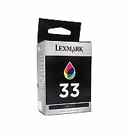 OUTLET LEXMARK 18CX033E 33 RENKLİ ORJİNAL KARTUŞ 150 SAYFA (X3350 P915 P6250 X5250 Z805) - LEXMARK