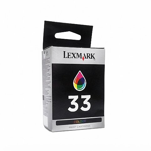 OUTLET LEXMARK 18CX033E 33 RENKLİ ORJİNAL KARTUŞ 150 SAYFA (X3350 P915 P6250 X5250 Z805) - 1