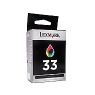 OUTLET LEXMARK 18CX033E 33 RENKLİ ORJİNAL KARTUŞ 150 SAYFA (X3350 P915 P6250 X5250 Z805) - LEXMARK (1)