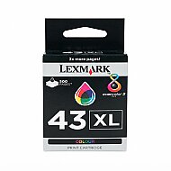 OUTLET LEXMARK 18YX143E RENKLİ ORJİNAL KARTUŞ 500 SAYFA YÜKSEK KAPASİTE (P250 P350 X4950 X9350 Z1520) - LEXMARK