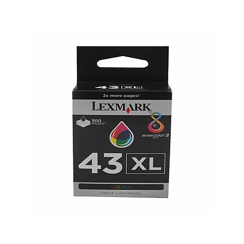 OUTLET LEXMARK 18YX143E RENKLİ ORJİNAL KARTUŞ 500 SAYFA YÜKSEK KAPASİTE (P250 P350 X4950 X9350 Z1520) - 2