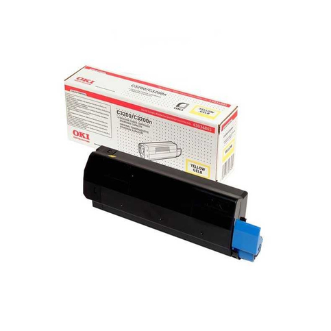 Outlet Oki 43034813 Sarı Orjinal Toner 1500 Sayfa (C3200) - 1