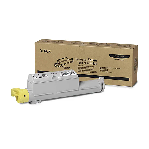 Outlet Xerox 106R01220 Sarı Orjinal Toner 12000 Sayfa Yüksek Kapasite (Phaser 6360) - 2