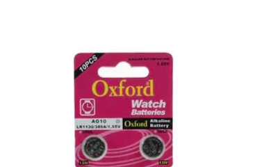 Oxford Ag10 Saat Pili 1.5V 2Li (Lr1130 A389A) - 1