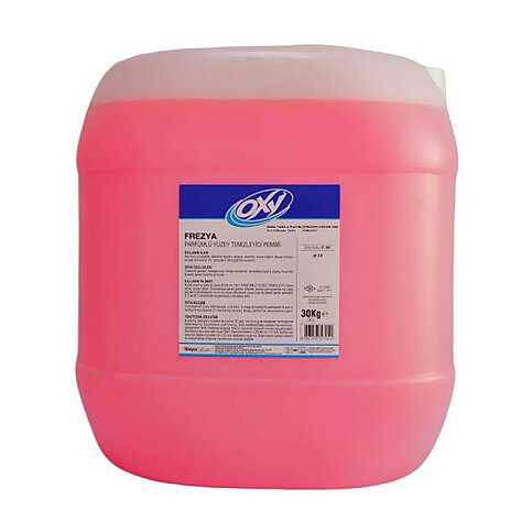OXY FREZYA PARFÜMLÜ YÜZEY TEMİZLEYİCİ PEMBE 30kg (001) - 1