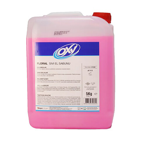OXY FLORAL SIVI SABUN PEMBE 5kg (KT-001 5) - 1