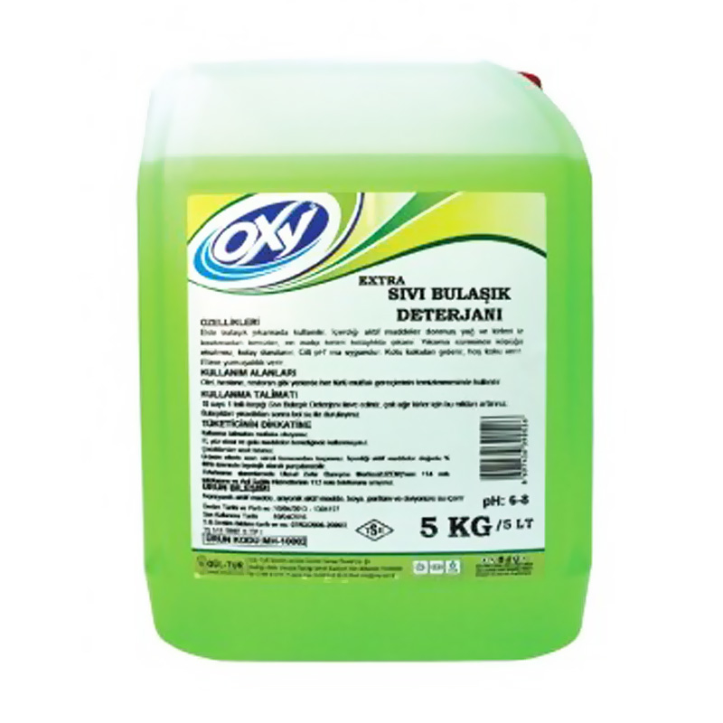 OXY EXTRA SIVI BULAŞIK DETERJANI LİMON 5kg (MT-002 5)