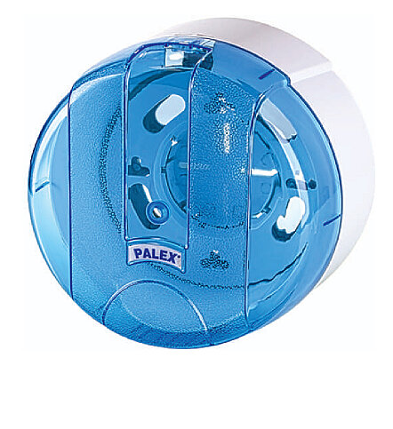 PALEX 3442-1 MİNİ TUVALET KAĞIDI APARATI ŞEFFAF MAVİ - 1