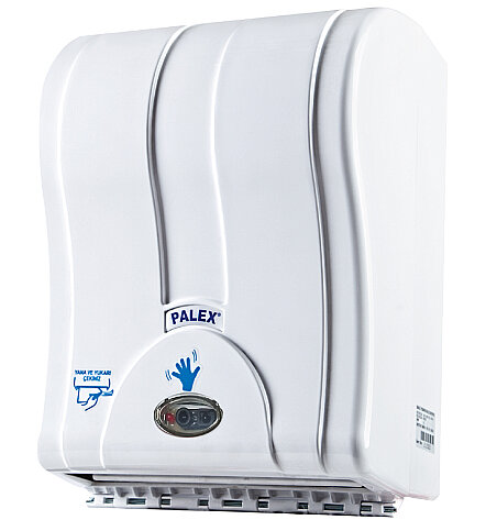PALEX 3491-0 FOTESELLİ HAVLU APARATI 21cm BEYAZ - 1