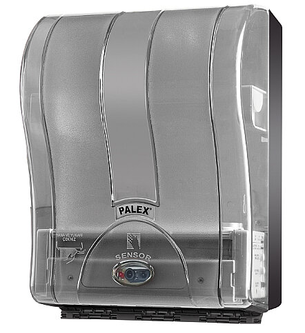 Palex 3491-2 Foteselli Havlu Aparatı 21cm Şeffaf Füme - 1