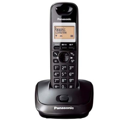 PANASONİC KX-TG2511 TELSİZ TELEFON SİYAH - 1