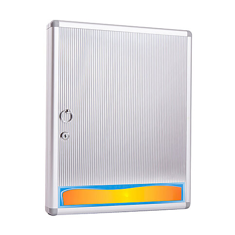 PANDA H-1024 ALÜMİNYUM ANAHTAR DOLABI 24LÜ - 1