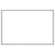 PANDA PAN 207 DUVARA MONTE LAMİNAT YAZI TAHTASI 65x100 - PANDA