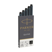 Parker Quink Dolma Kalem Kartuşu Siyah 5Li (116200) - 2