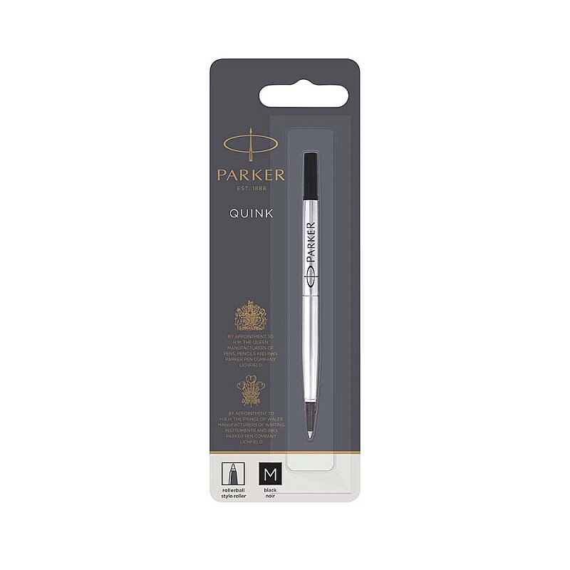 PARKER ROLLER KALEM YEDEĞİ M SİYAH (1950323)(2184078)