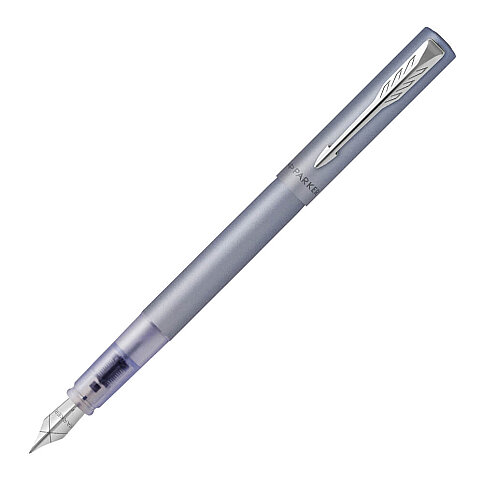 PARKER VECTOR XL DOLMA KALEM M UÇ GÜMÜŞ MAVİ (2159745) - 3