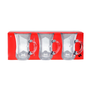 Paşabahçe 55783 Kulplu Çay Bardağı 6Lı (Küçük) - PAŞABAHÇE (1)