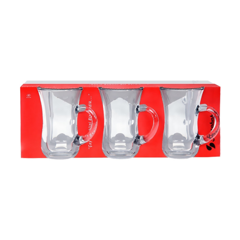 Paşabahçe 55783 Kulplu Çay Bardağı 6Lı (Küçük) - 2