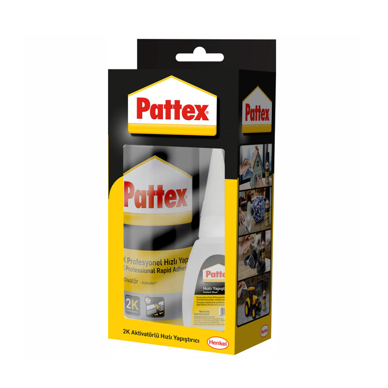 PATTEX 2645988 2K AKTİVATÖR HIZLI YAPIŞTIRICI 100+17ml