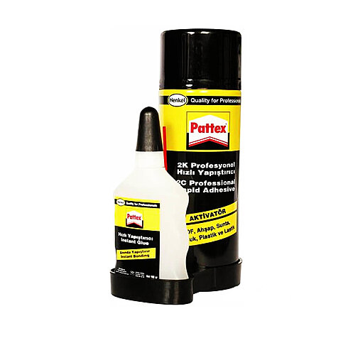 PATTEX 2K AKTİVATÖR HIZLI YAPIŞTIRICI 400+100ml (2717162)(908187) - 1