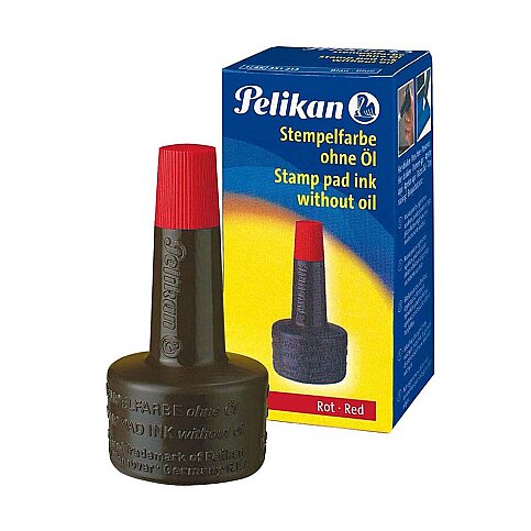 PELİKAN ISTAMPA MÜREKKEBİ KIRMIZI 28ml (PL351221SMKI) - 1