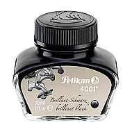PELİKAN 4001 DOLMA KALEM MÜREKKEBİ SİYAH 30ml (PL301051YMSI) - 3